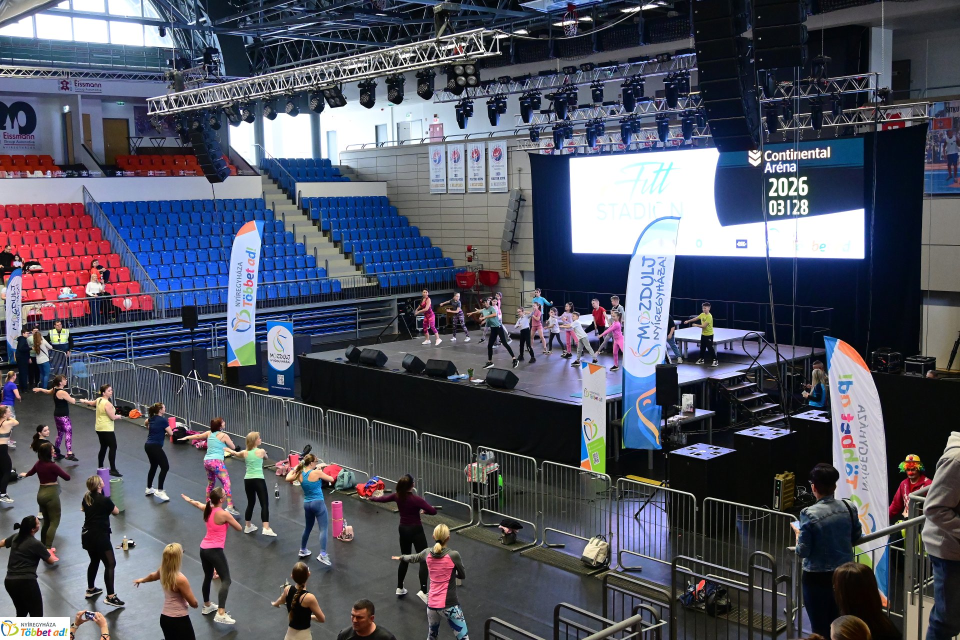 Fellépők a Fitt Stadion rendezvényen
