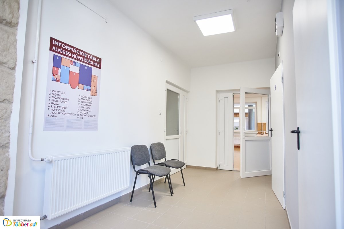 Felújították az Alvégesi Művelődési Házat