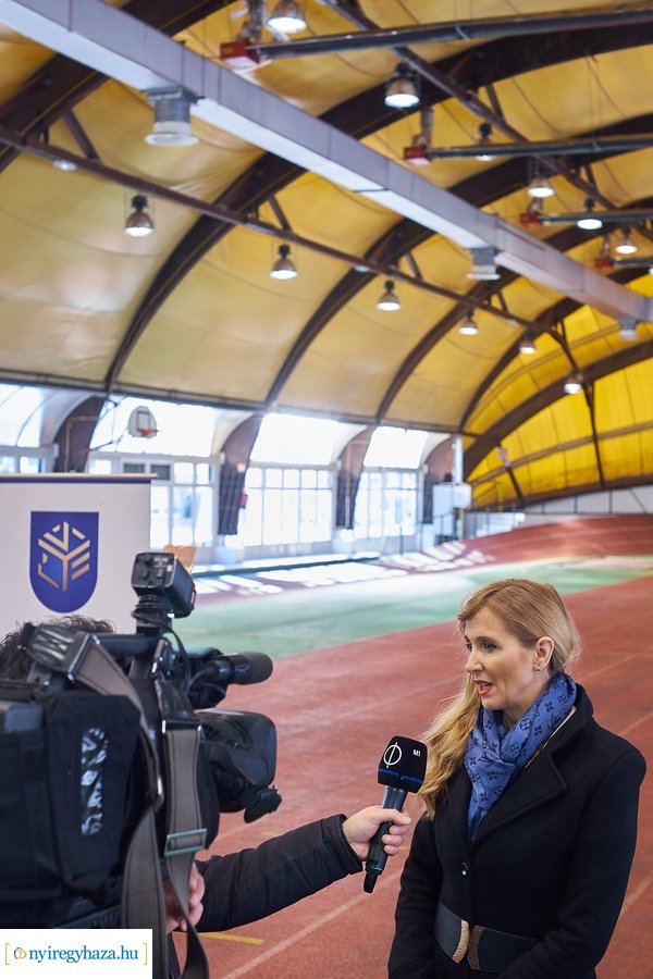Felújították az atlétikai csarnokot