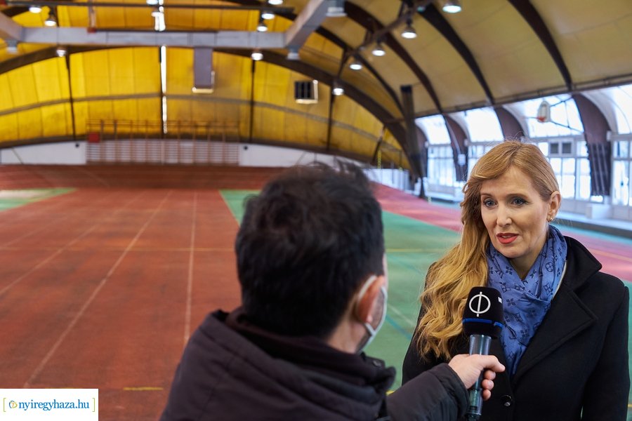 Felújították az atlétikai csarnokot