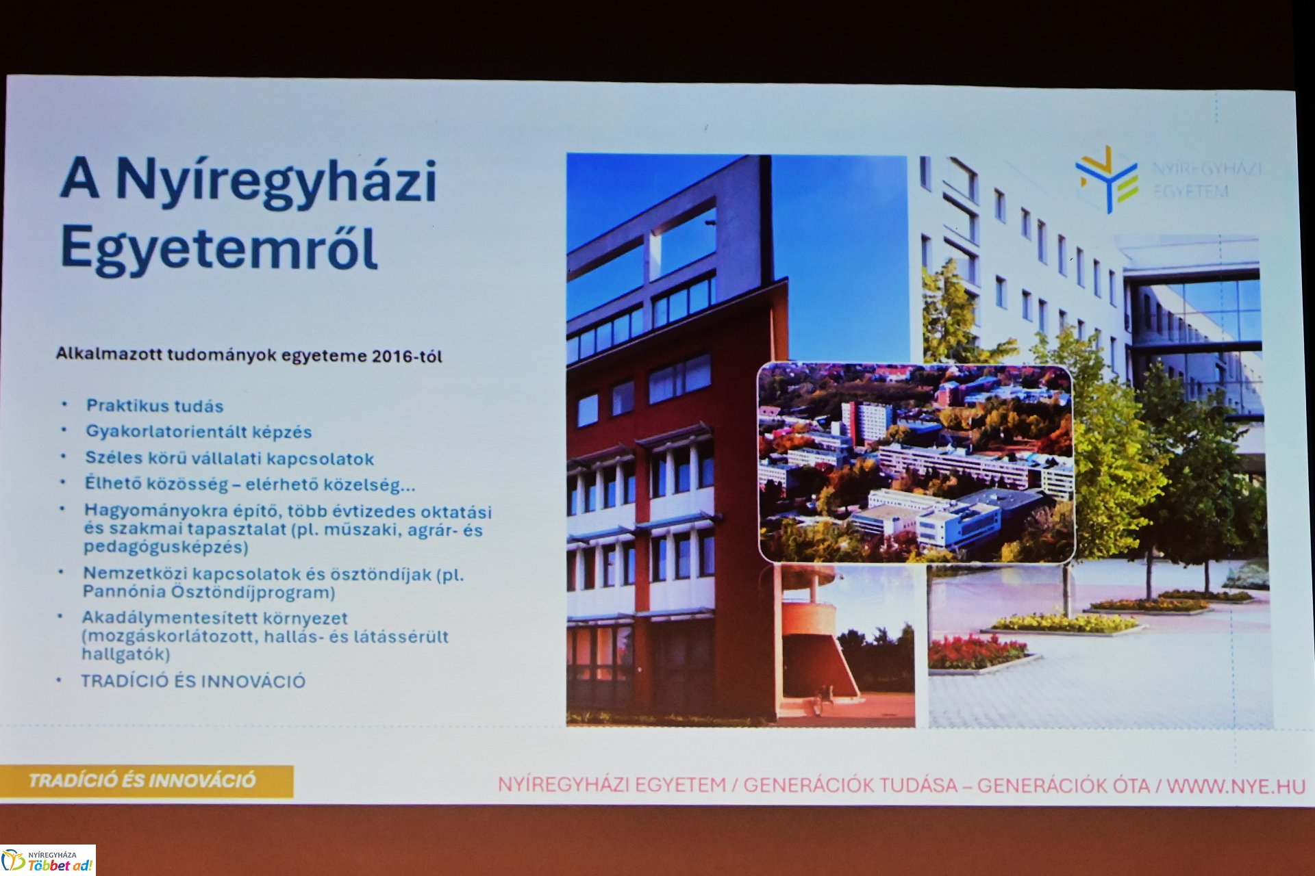 Felvételi Élménynap a Nyíregyházi Egyetemen