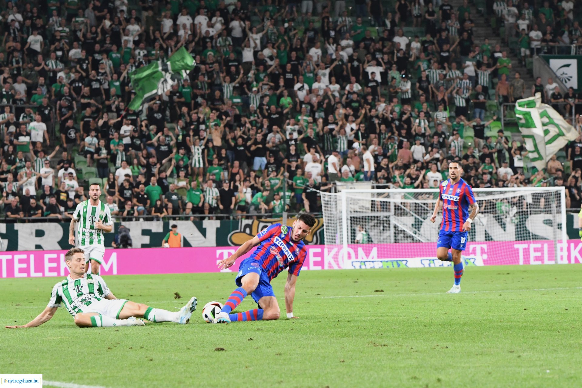 Ferencváros - Nyíregyháza Spartacus labdarúgó mérkőzés