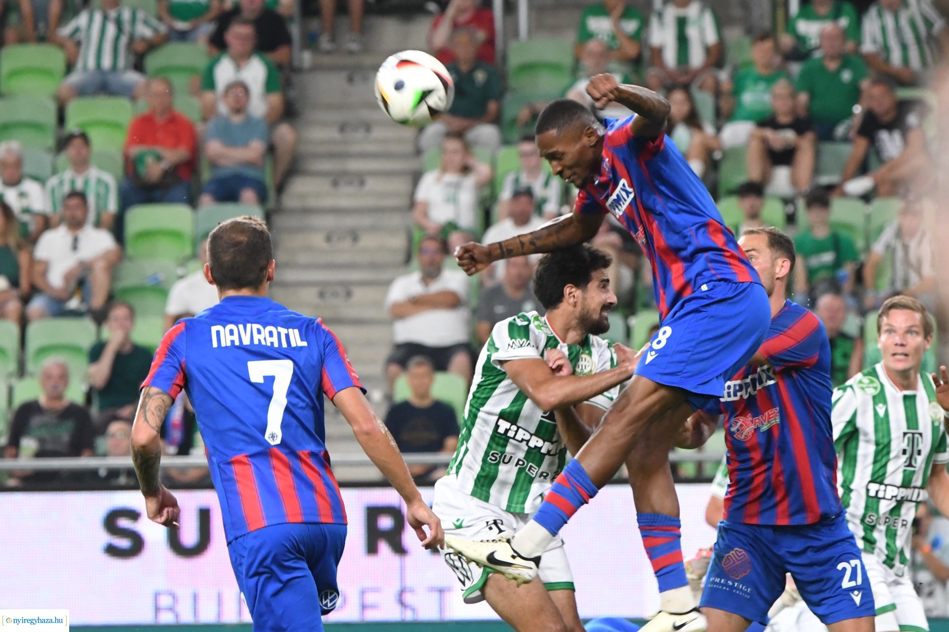 Ferencváros - Nyíregyháza Spartacus labdarúgó mérkőzés
