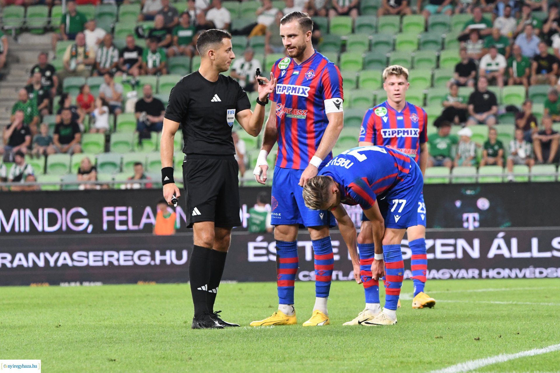 Ferencváros - Nyíregyháza Spartacus labdarúgó mérkőzés