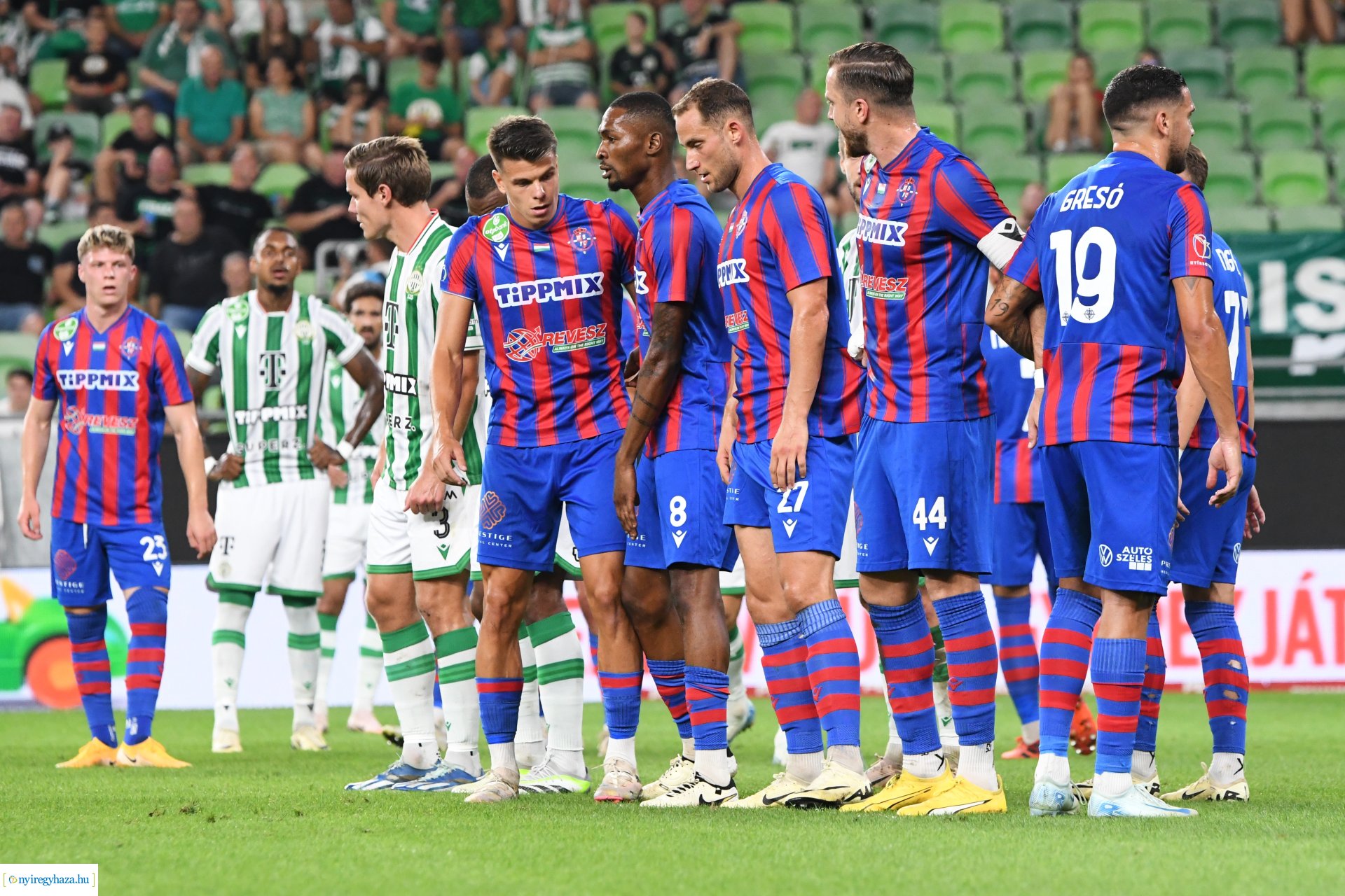 Ferencváros - Nyíregyháza Spartacus labdarúgó mérkőzés