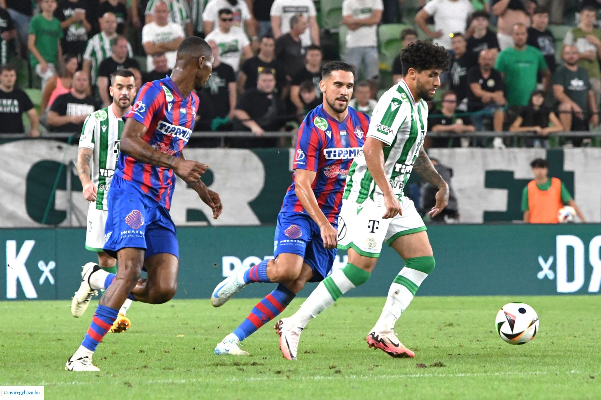 Ferencváros - Nyíregyháza Spartacus labdarúgó mérkőzés