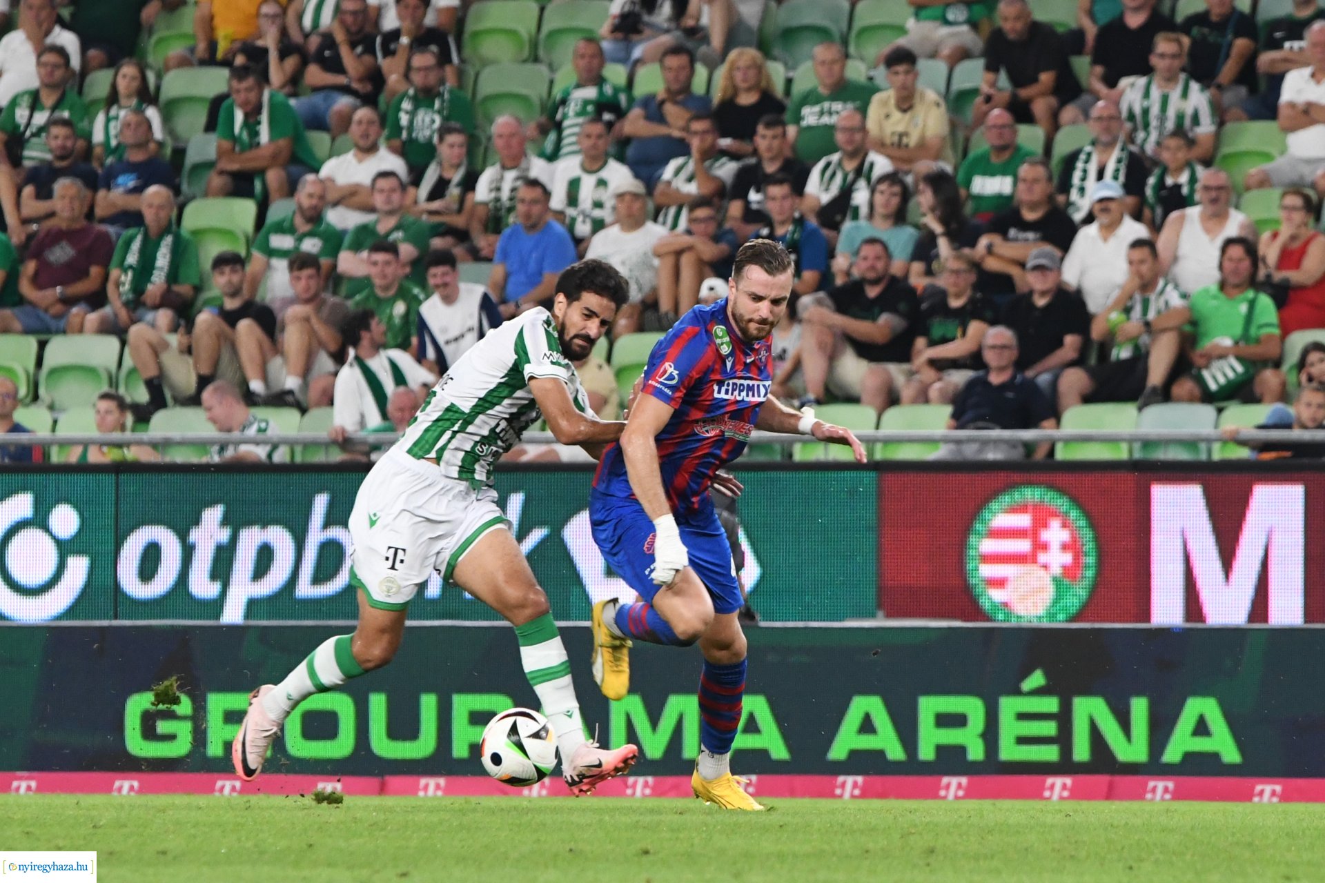 Ferencváros - Nyíregyháza Spartacus labdarúgó mérkőzés