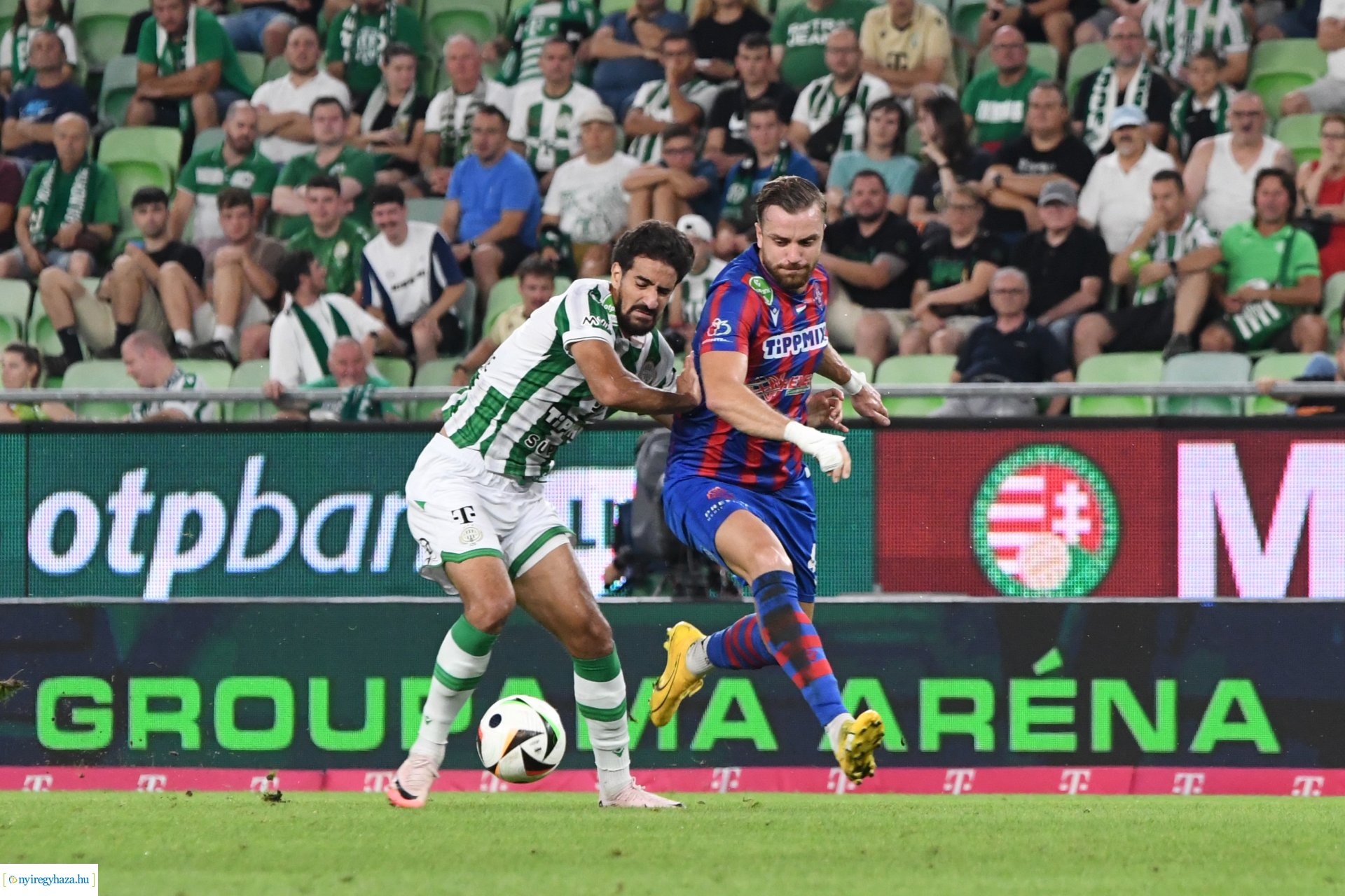 Ferencváros - Nyíregyháza Spartacus labdarúgó mérkőzés