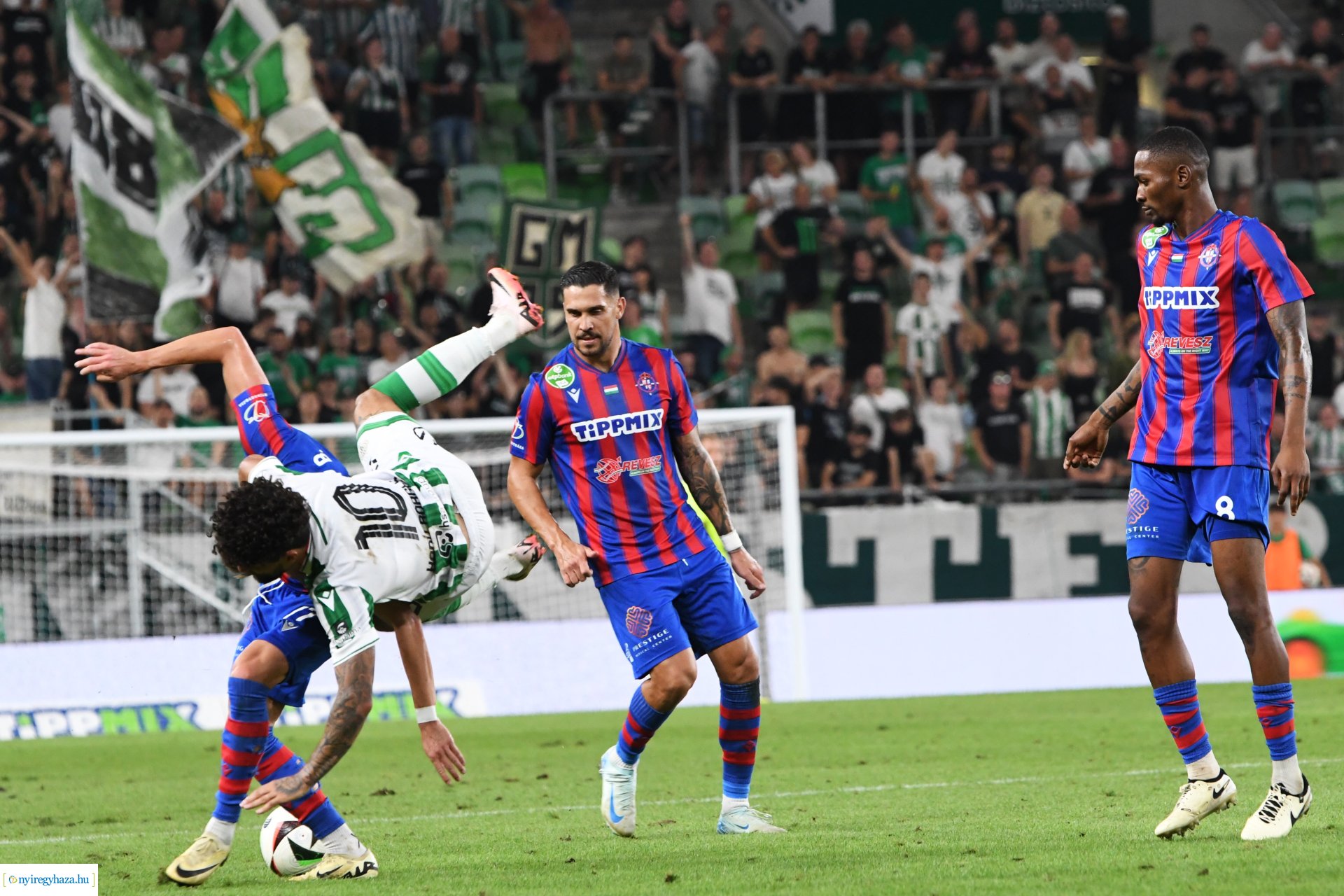 Ferencváros - Nyíregyháza Spartacus labdarúgó mérkőzés