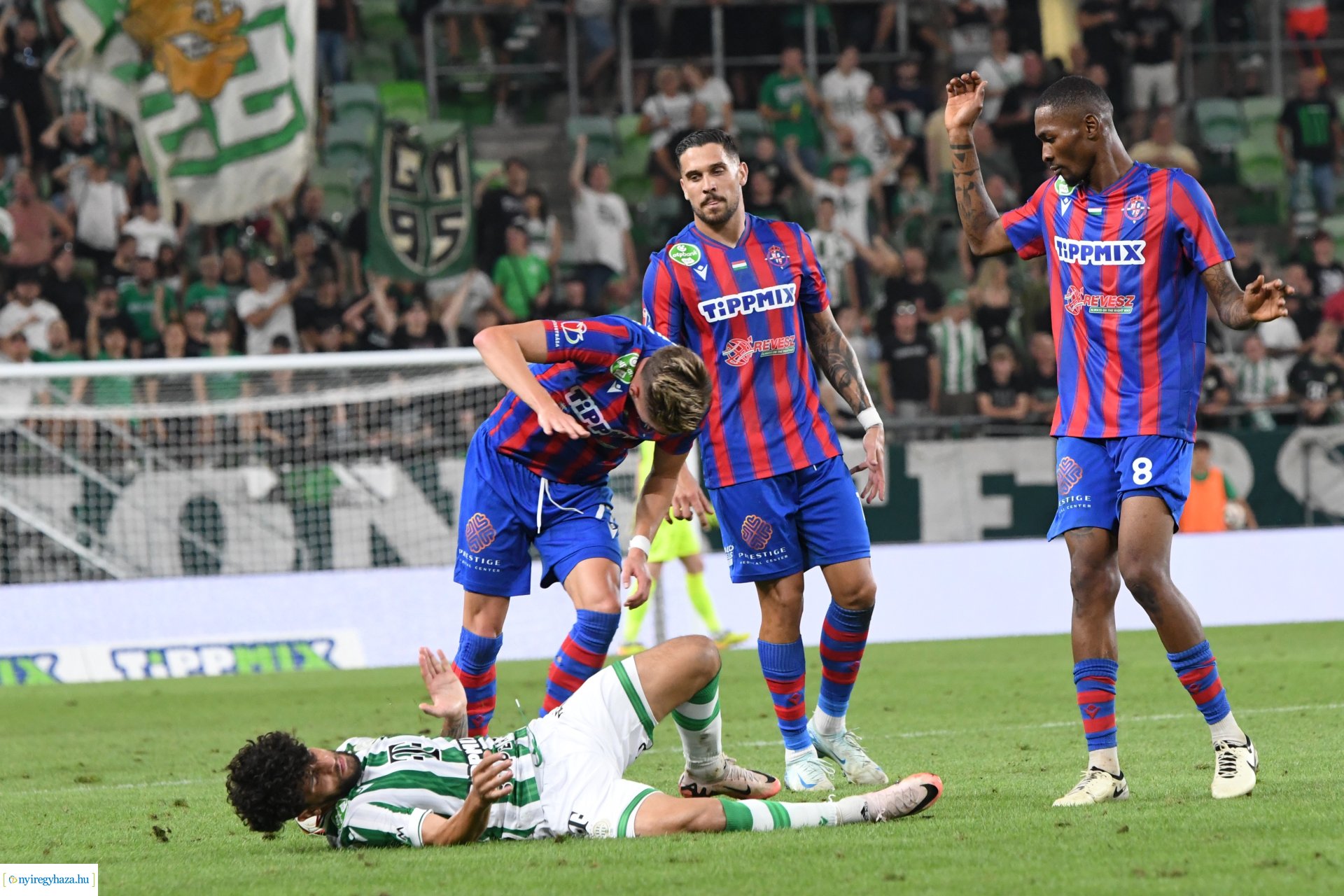 Ferencváros - Nyíregyháza Spartacus labdarúgó mérkőzés