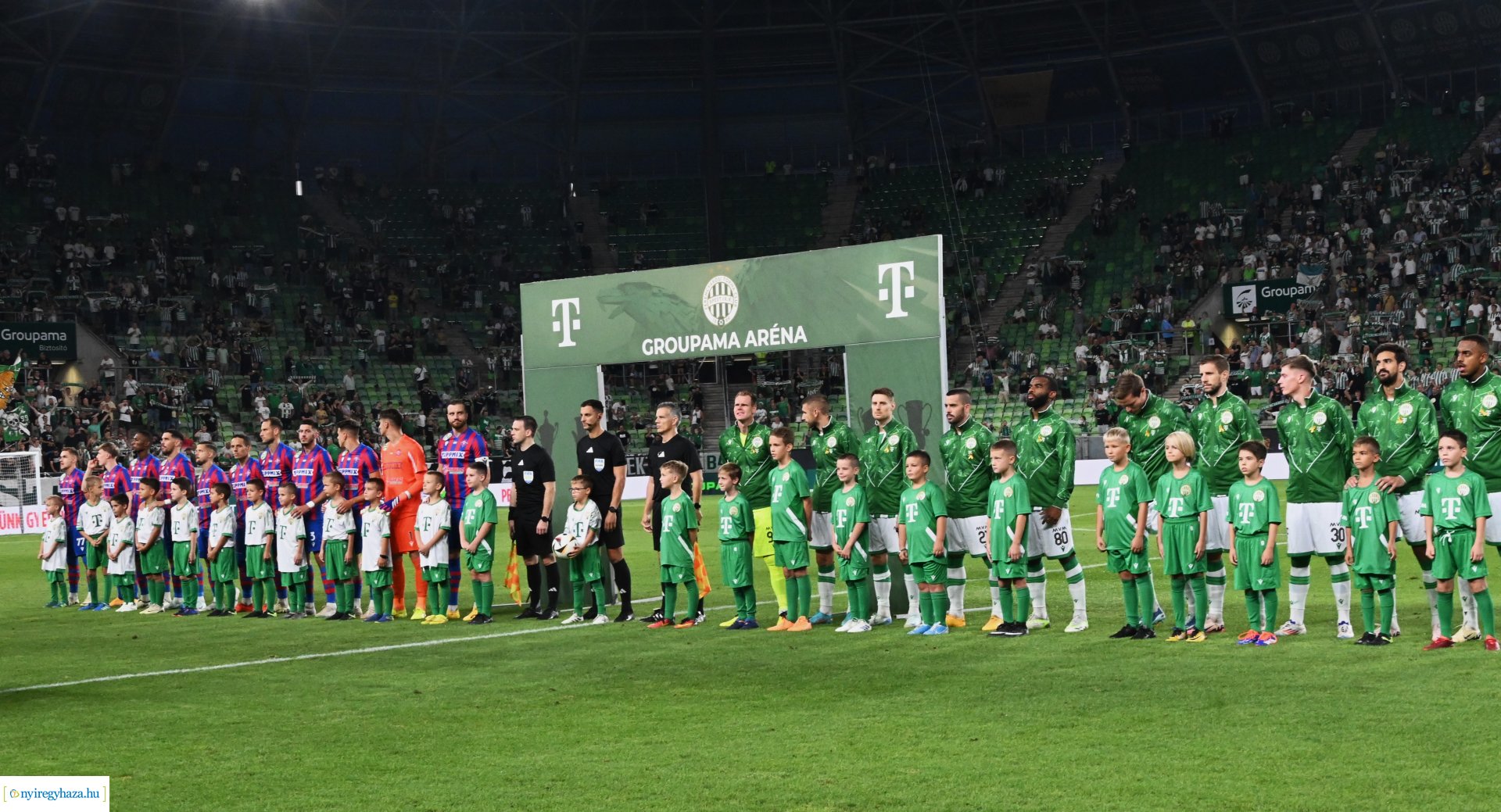 Ferencváros - Nyíregyháza Spartacus labdarúgó mérkőzés