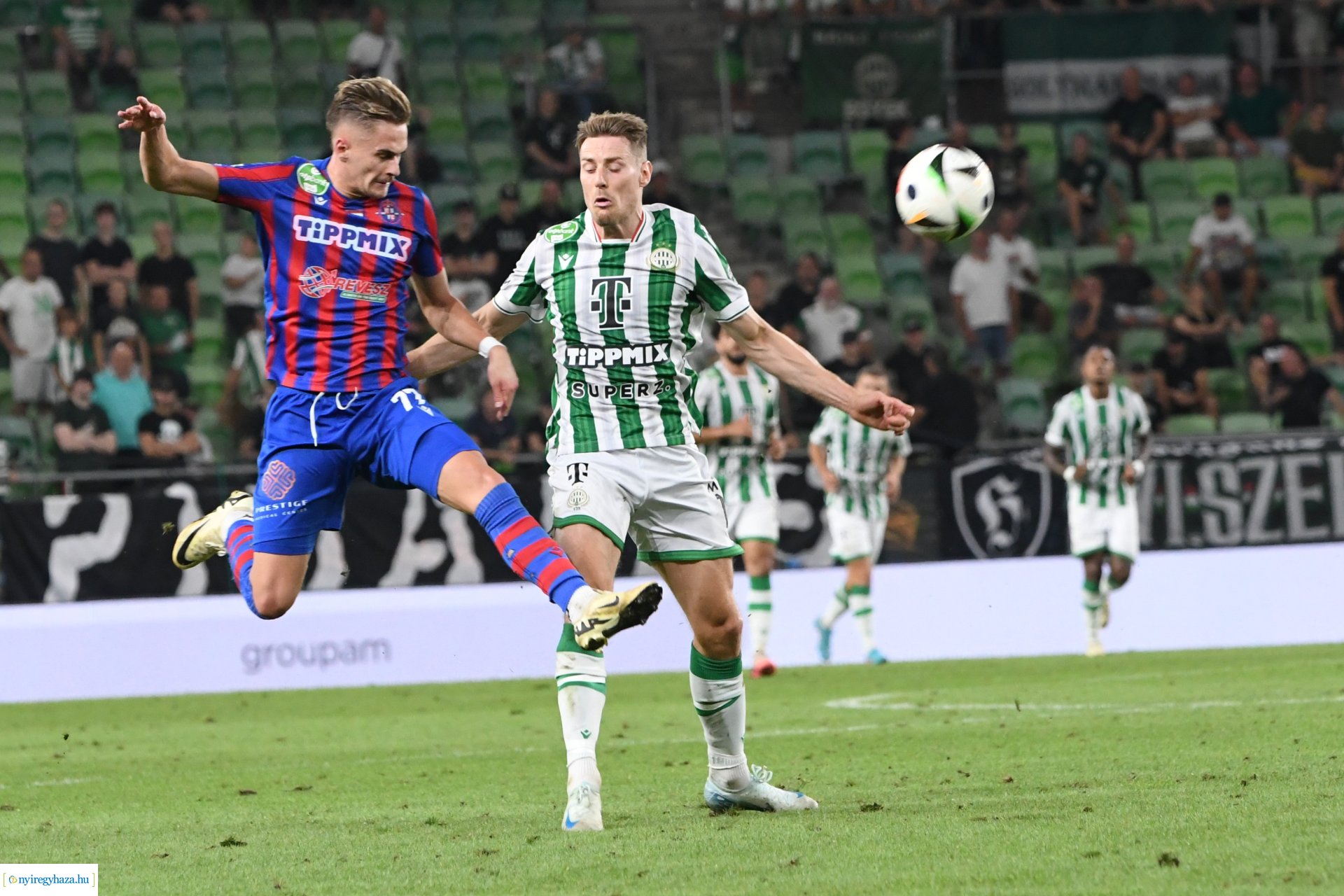 Ferencváros - Nyíregyháza Spartacus labdarúgó mérkőzés