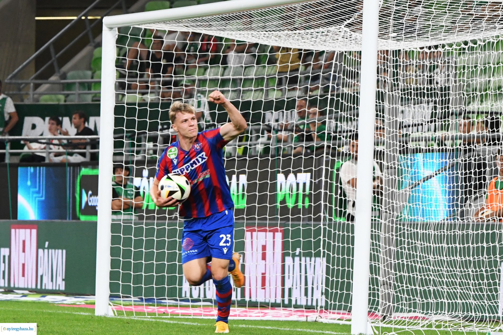 Ferencváros - Nyíregyháza Spartacus labdarúgó mérkőzés