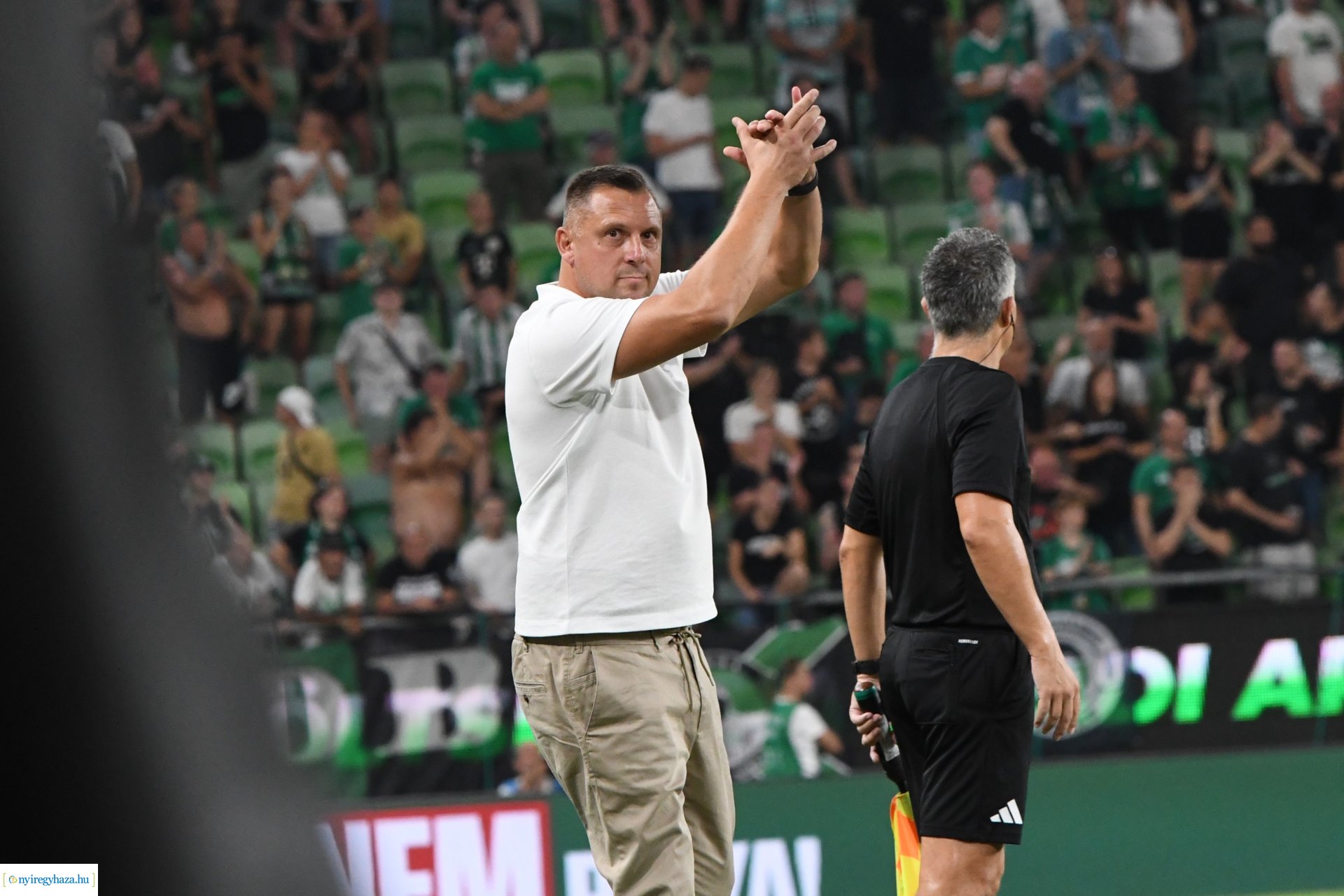 Ferencváros - Nyíregyháza Spartacus labdarúgó mérkőzés