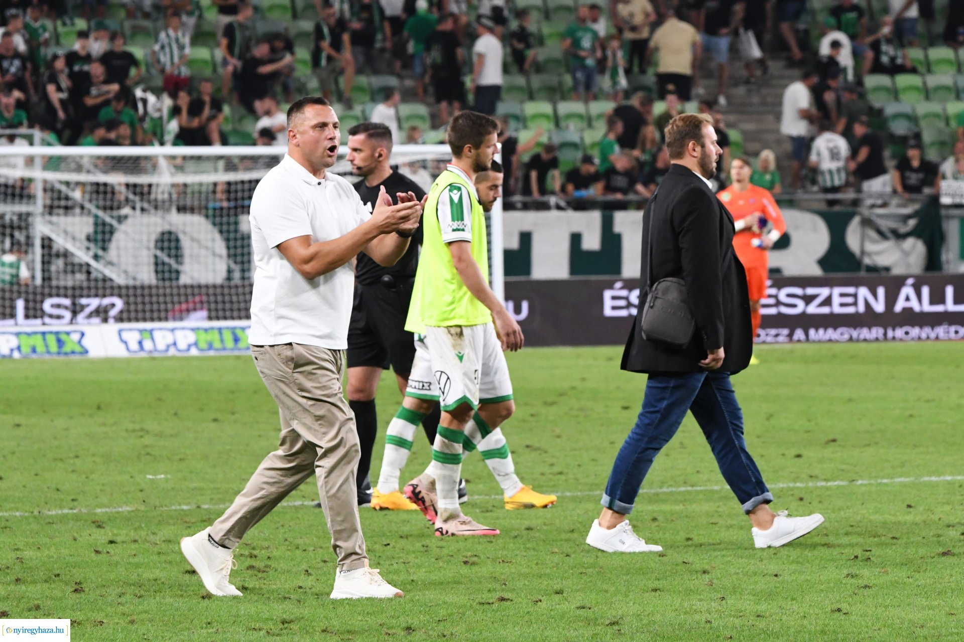 Ferencváros - Nyíregyháza Spartacus labdarúgó mérkőzés