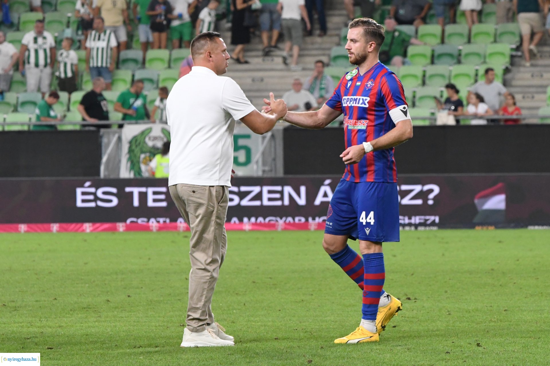 Ferencváros - Nyíregyháza Spartacus labdarúgó mérkőzés
