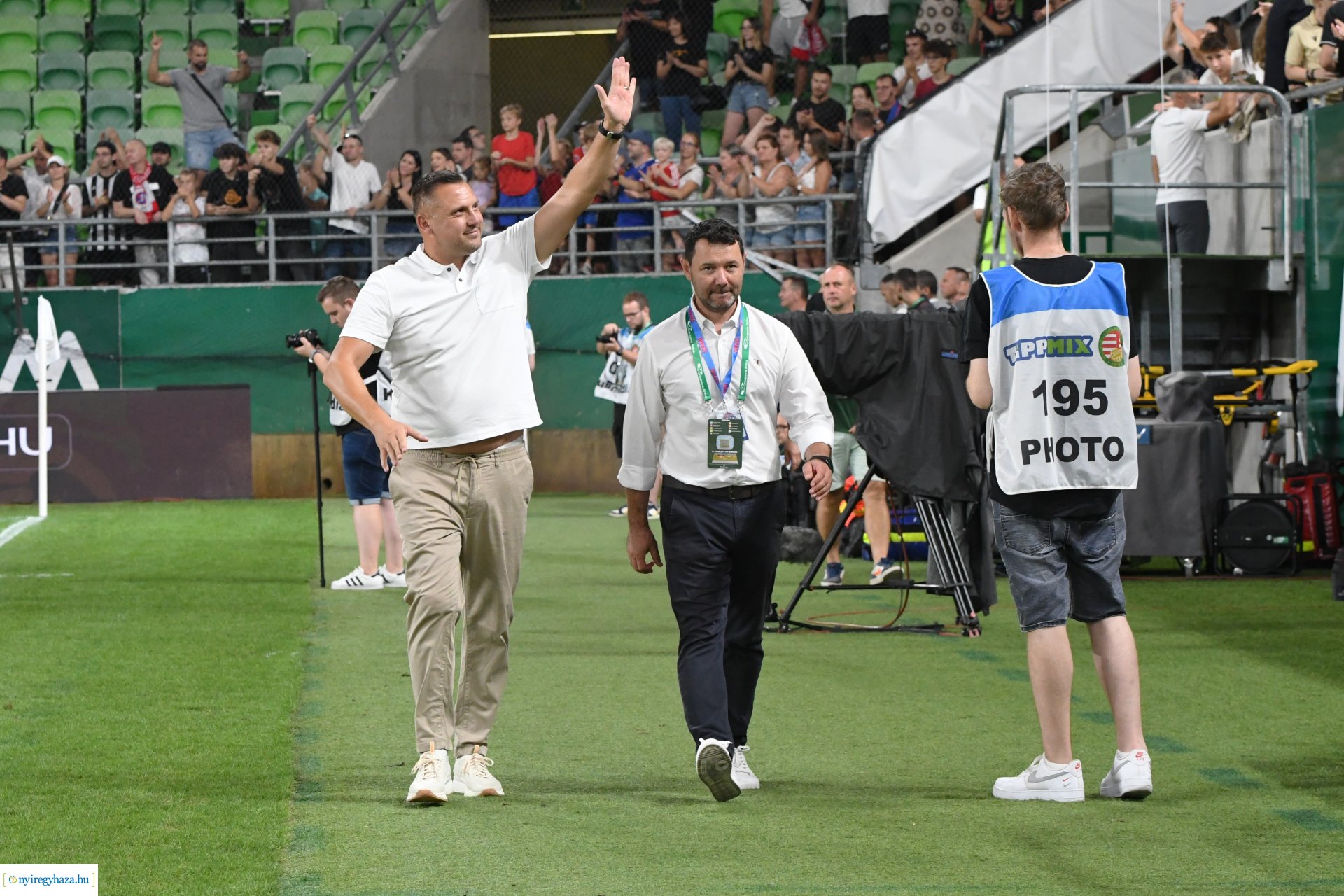 Ferencváros - Nyíregyháza Spartacus labdarúgó mérkőzés