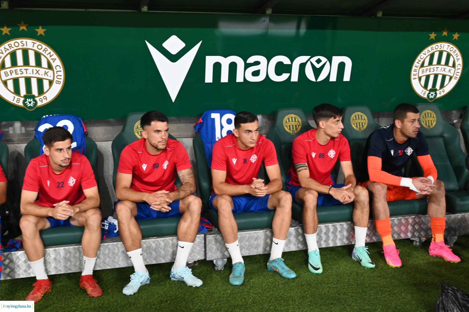 Ferencváros - Nyíregyháza Spartacus labdarúgó mérkőzés