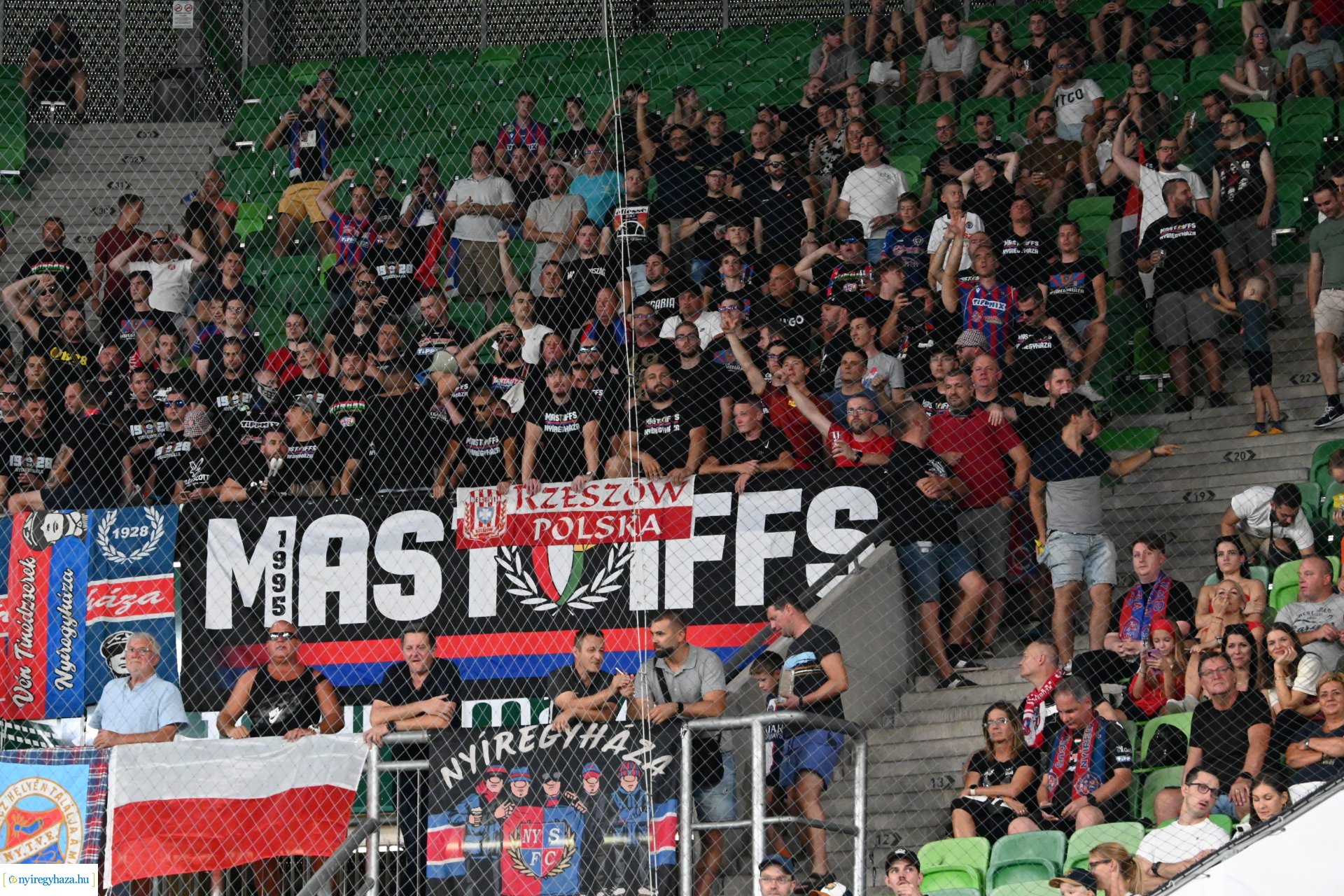 Ferencváros - Nyíregyháza Spartacus labdarúgó mérkőzés