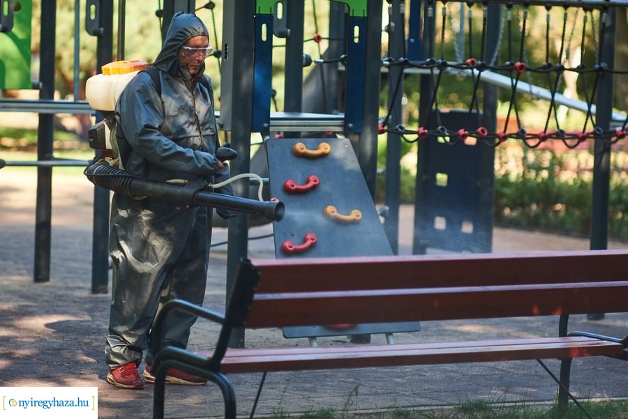 Fertőtlenítés a Jósavárosban