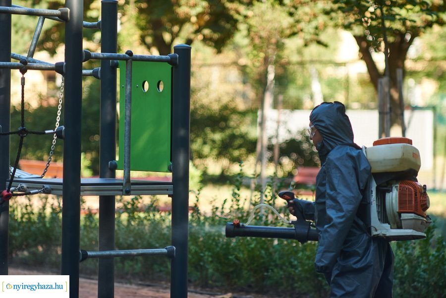 Fertőtlenítés a Jósavárosban