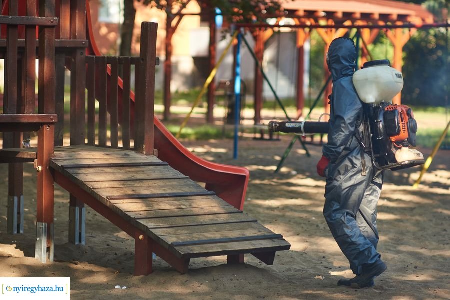 Fertőtlenítés a Jósavárosban