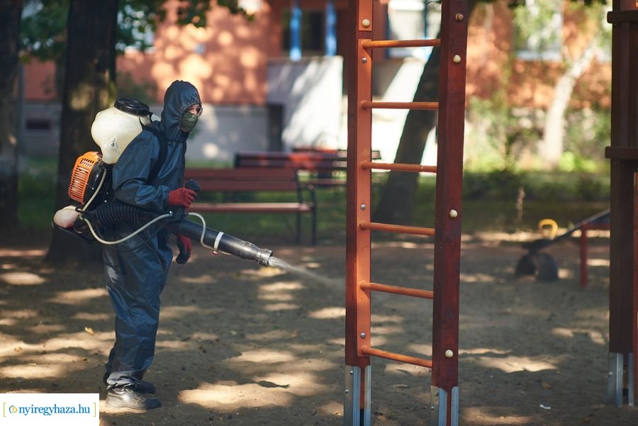 Fertőtlenítés a Jósavárosban
