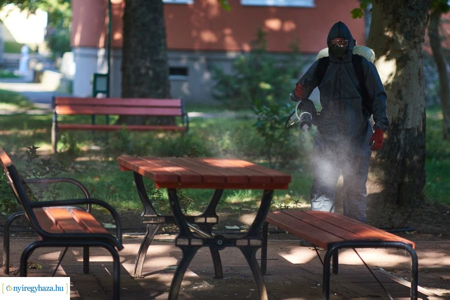 Fertőtlenítés a Jósavárosban