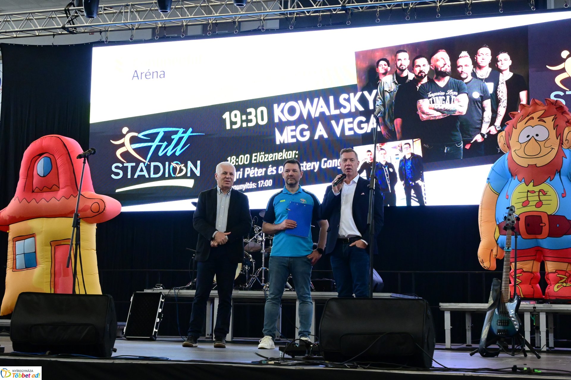 Fitt Stadion rendezvény  a Continental Arénában