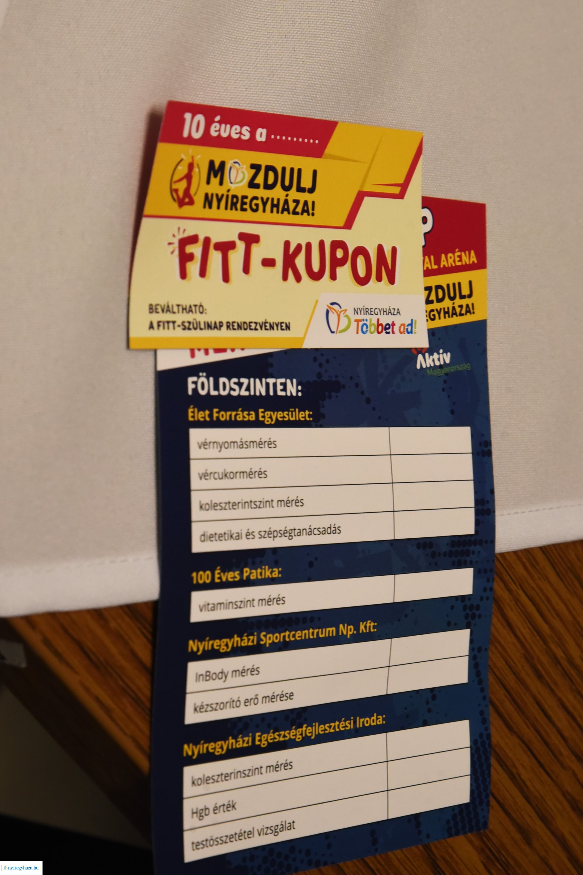 Fitt szülinap - 10 éves a Mozdulj Nyíregyháza!