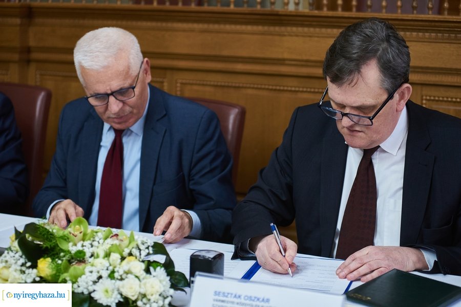 Foglalkoztatási együttműködési megállapodás aláírása 20230228