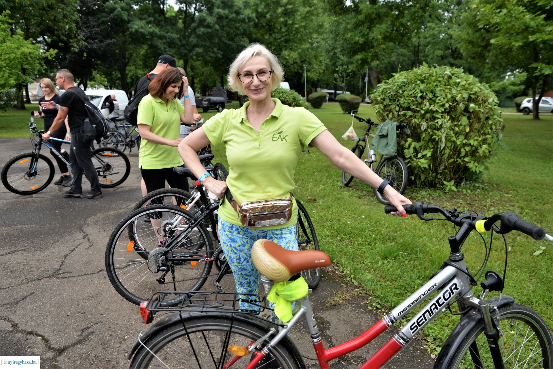 "Fókuszban a családok" - önkormányzati kerékpártúra Nyíregyházán