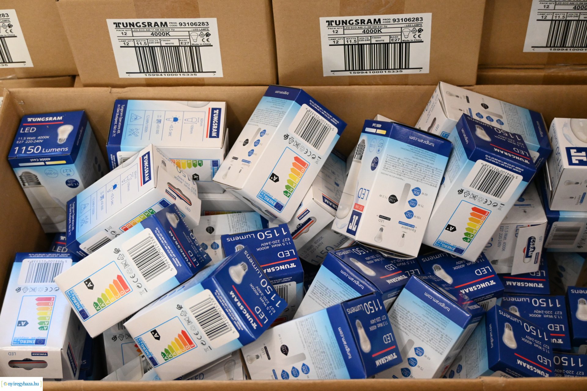 Folyamatos a LED-ek osztása