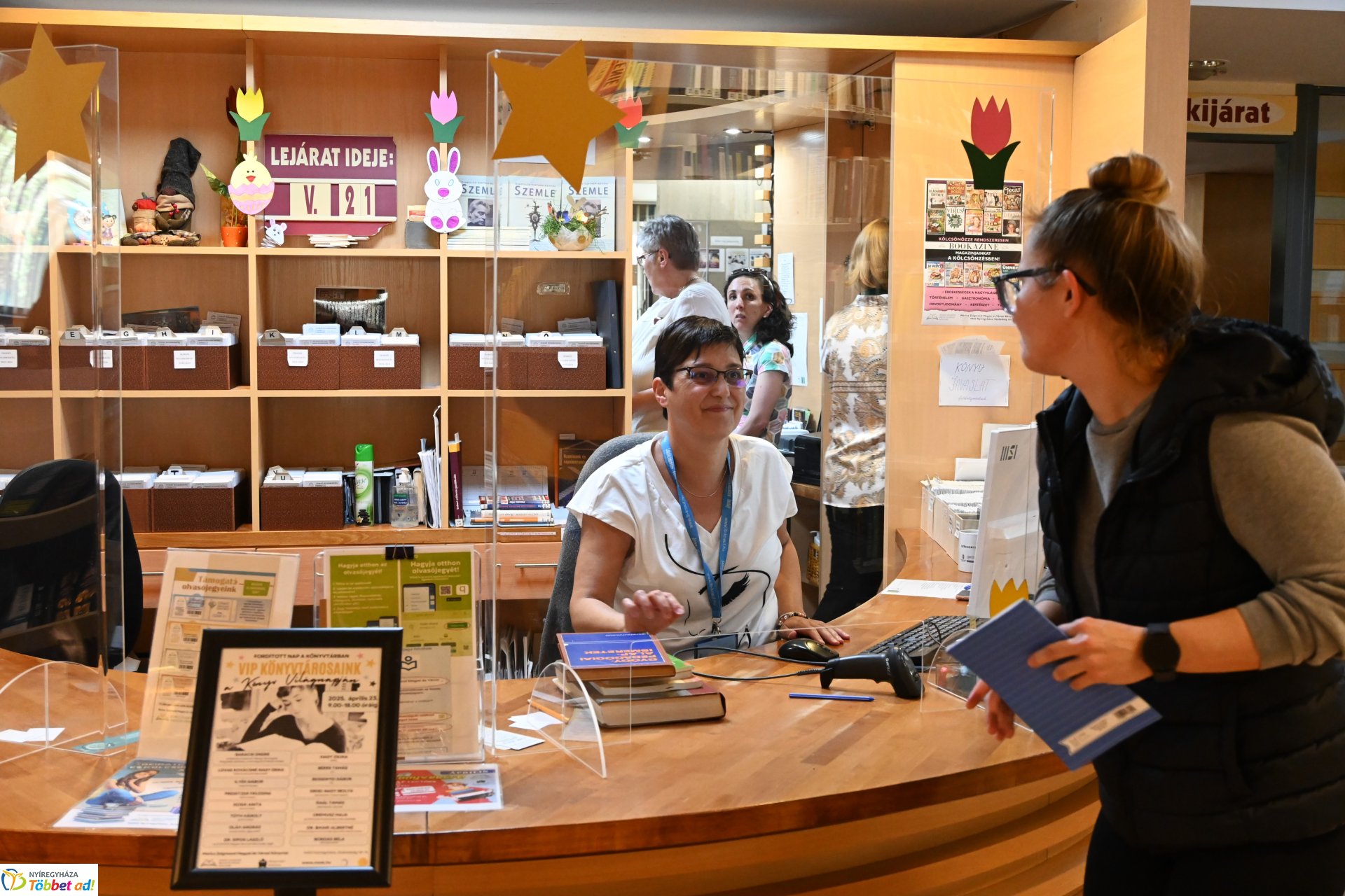 Fordított nap a könyvtárban