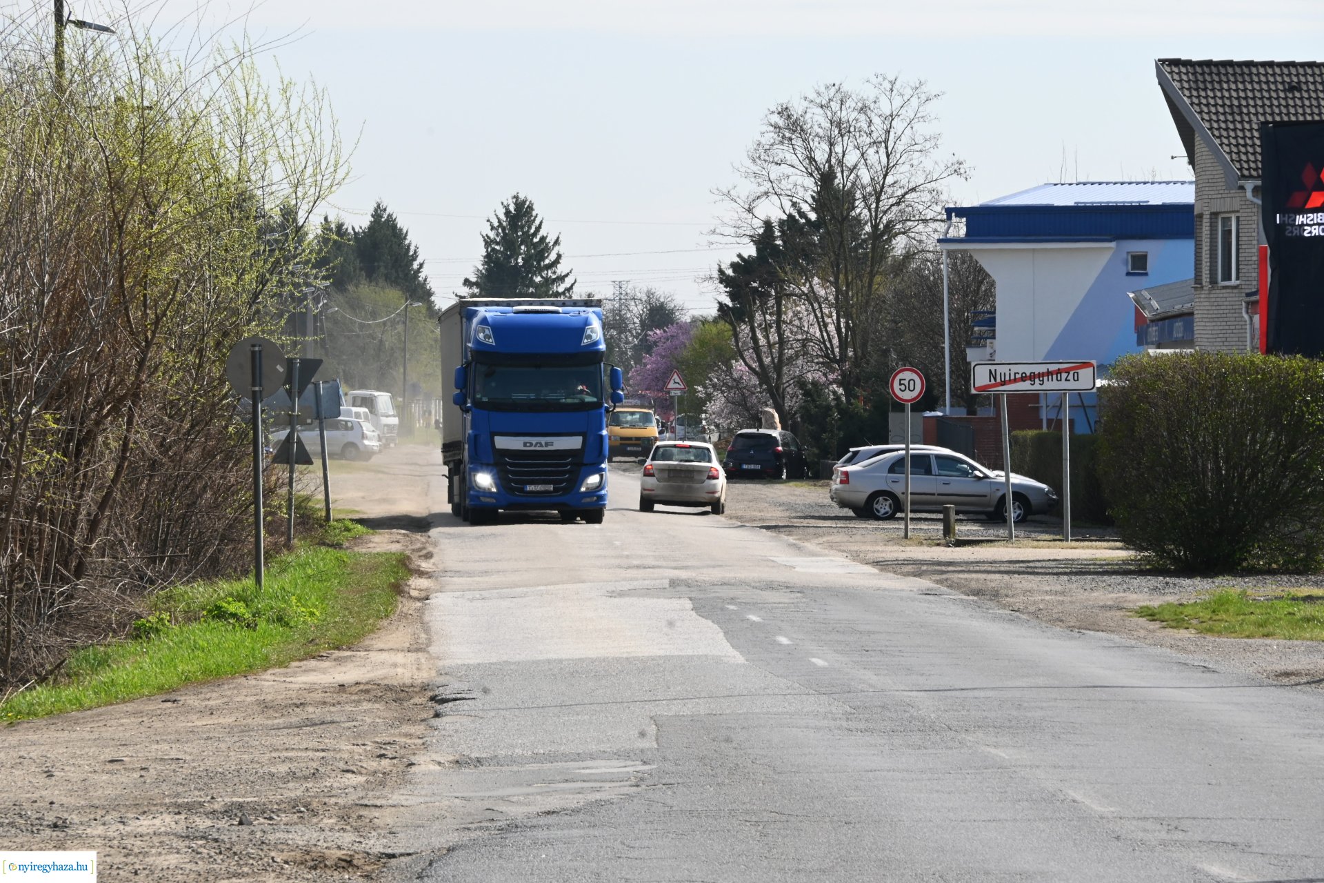 Forgalmirend változás a régi négyes úton