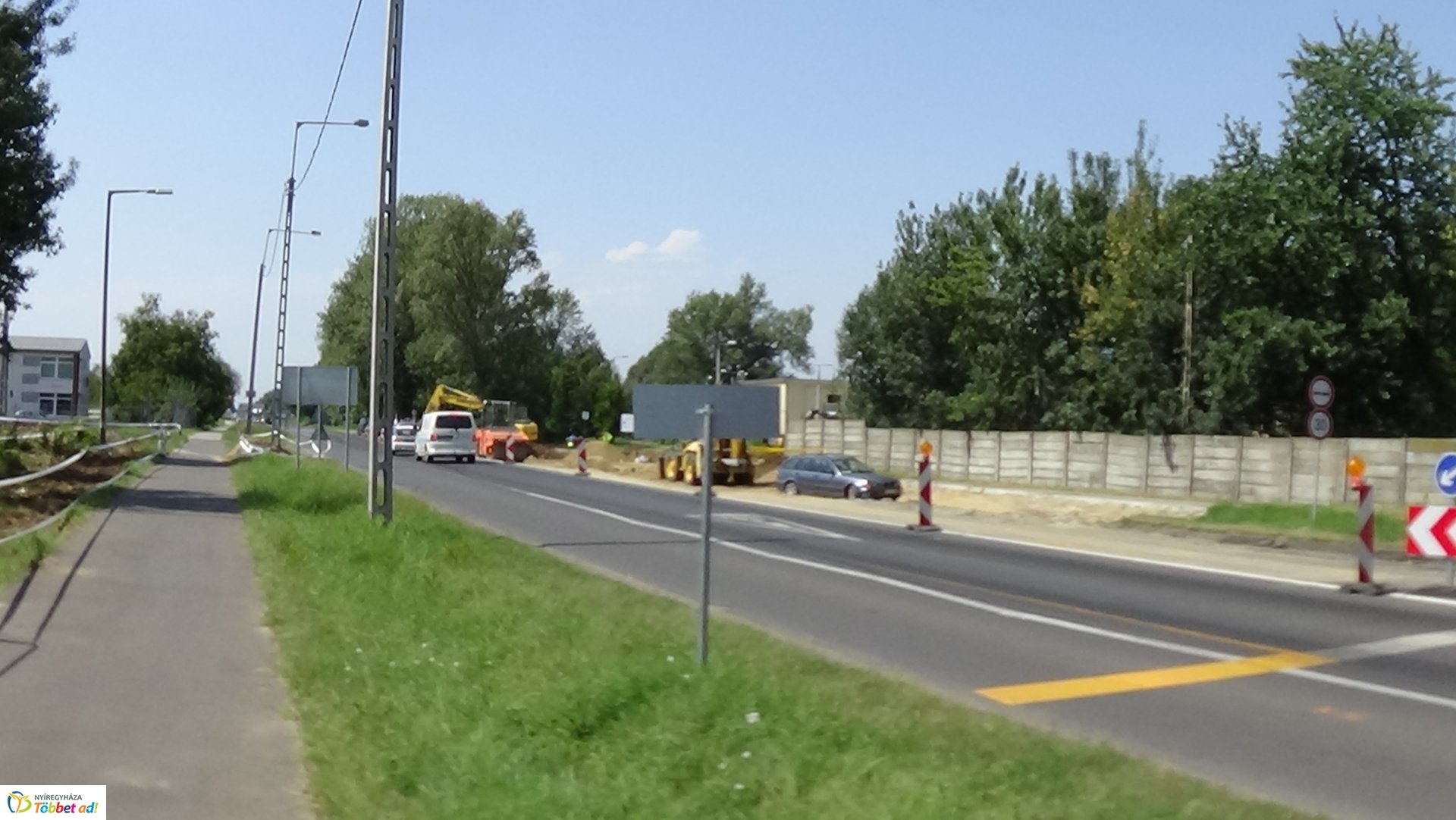 Forgalomkorlátozás a 36-os számú fűúton 