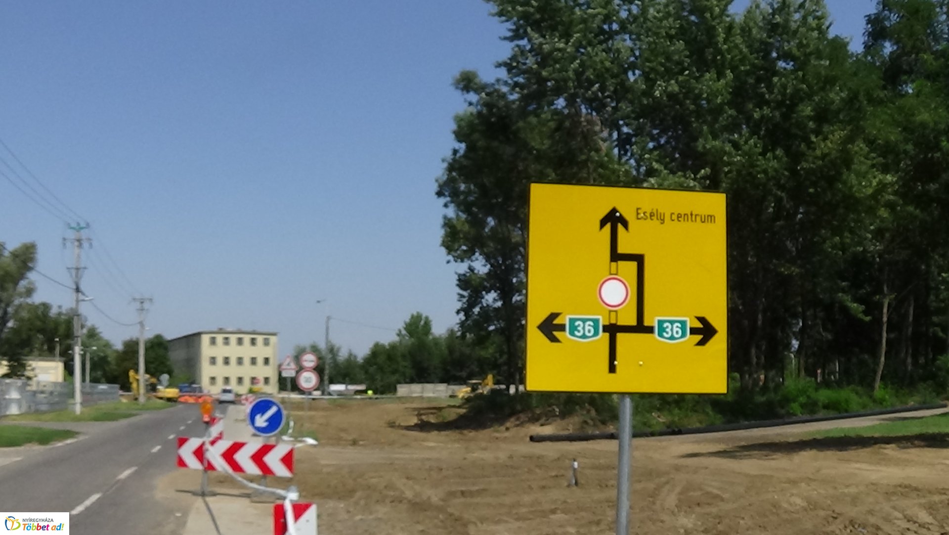 Forgalomkorlátozás a 36-os számú fűúton 