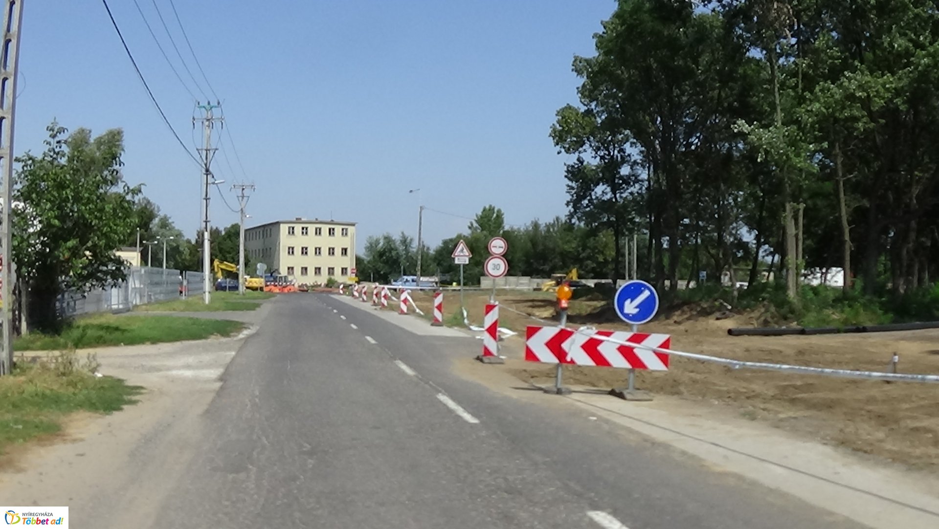 Forgalomkorlátozás a 36-os számú fűúton 