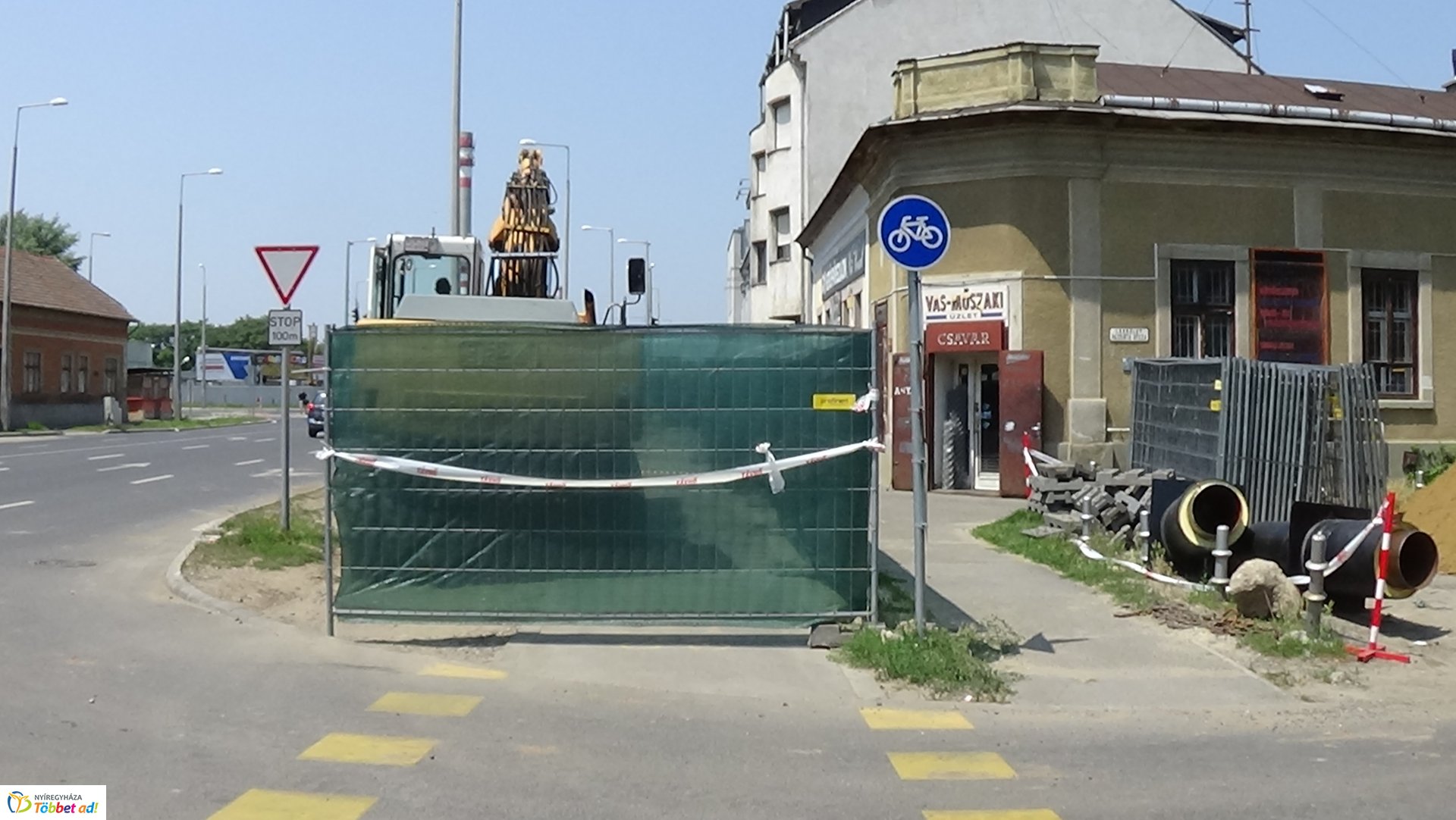 Forgalomkorlátozás a Bethlen Gábor utcán, a Búza – Pacsirta és a Pacsirta – Mező utca között