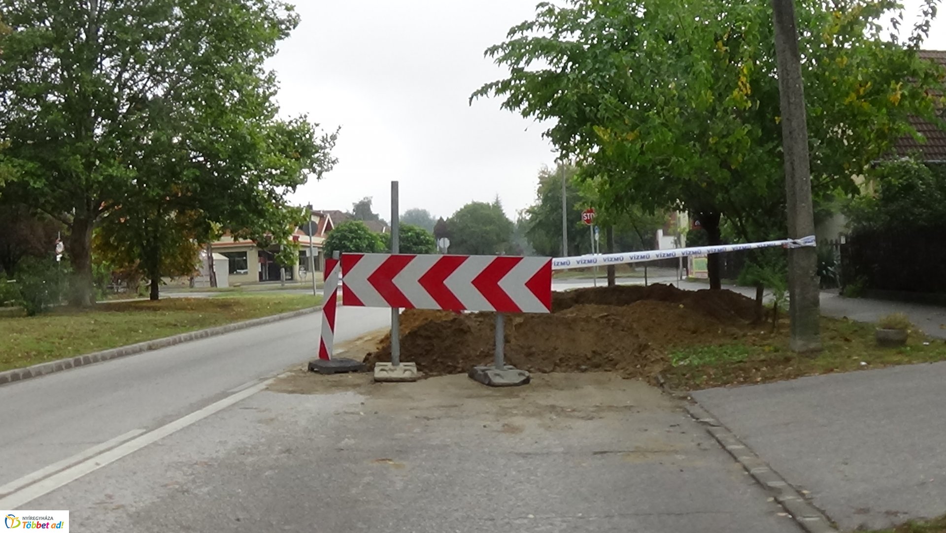 Forgalomkorlátozás a Csaló köznél 