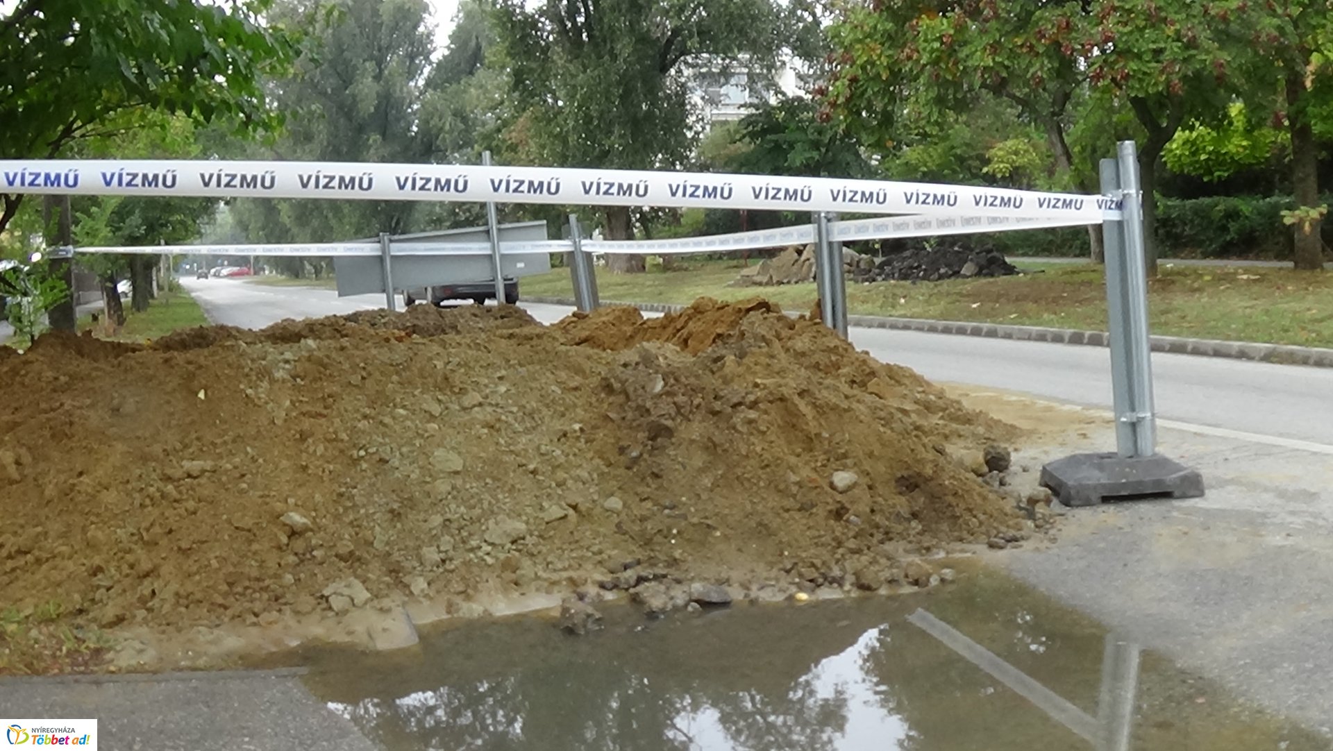 Forgalomkorlátozás a Csaló köznél 