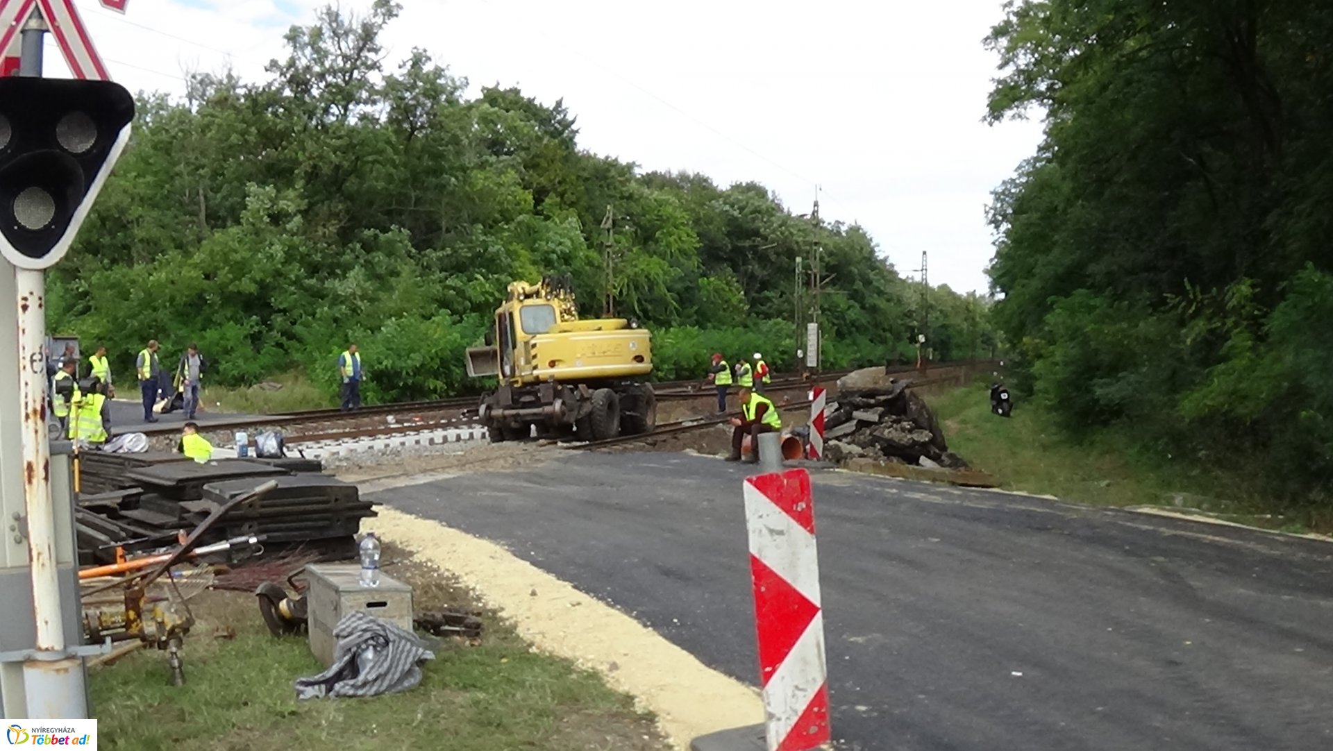 Forgalomkorlátozás a Kótaji úti vasúti átjárónál