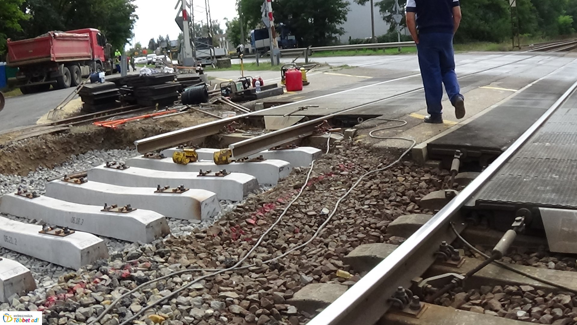 Forgalomkorlátozás a Kótaji úti vasúti átjárónál