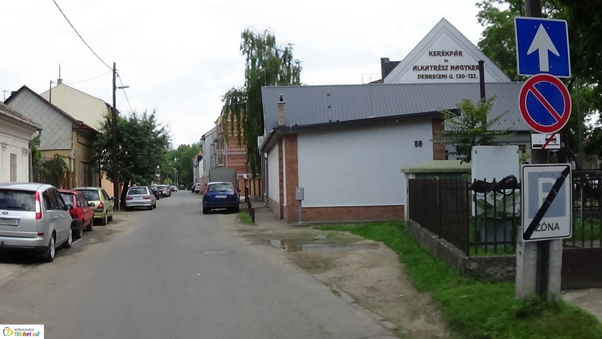 Forgalomkorlátozás lesz az Ószőlő utca Dózsa György és Sarkantyú utca közötti szakaszán