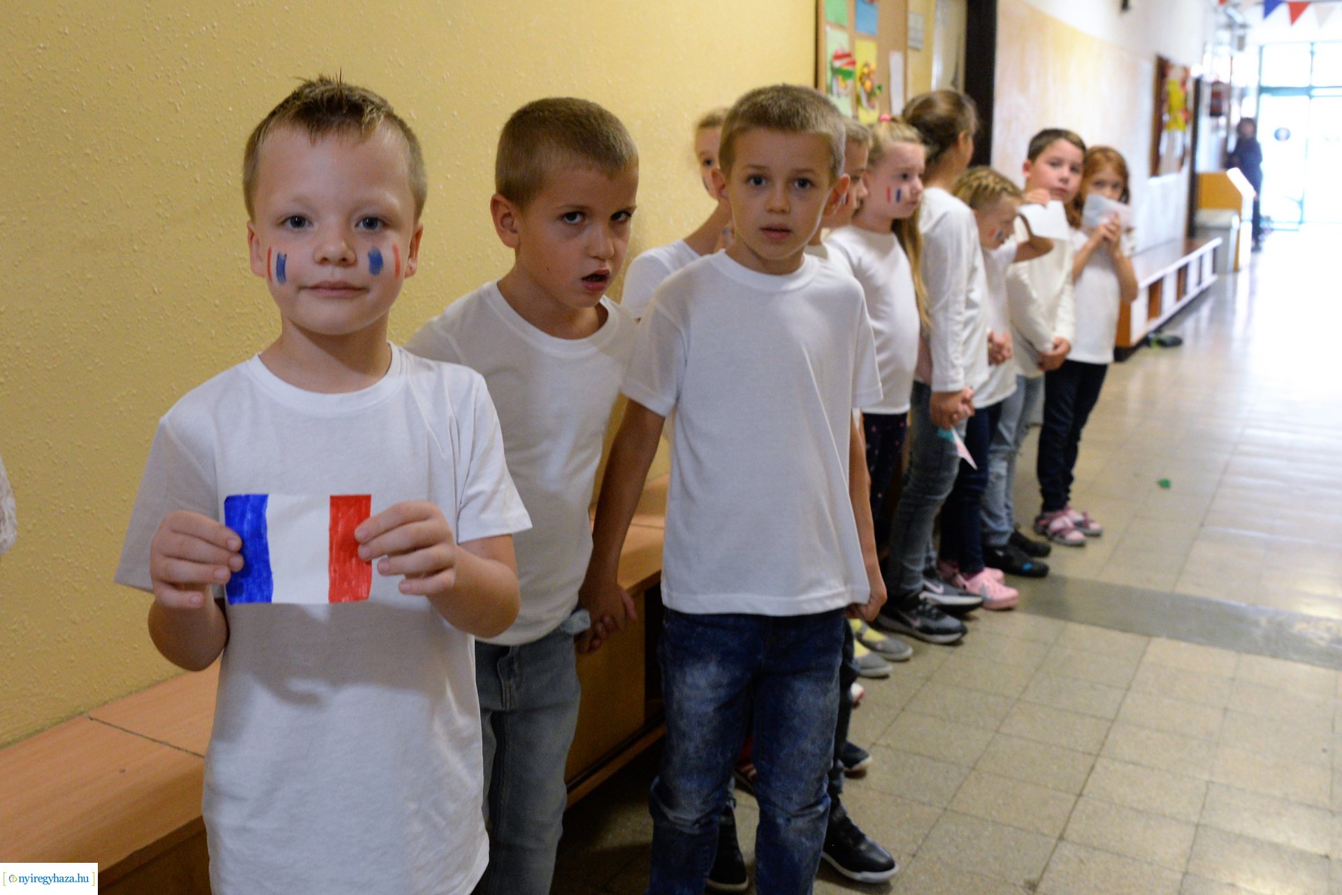 Francia nagykövet látogatása az Apáczai Csere János Iskolában