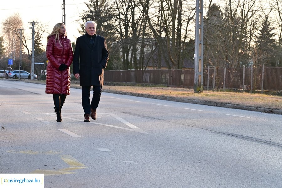 Fürdő utca fejlesztése - sajtótájékoztató