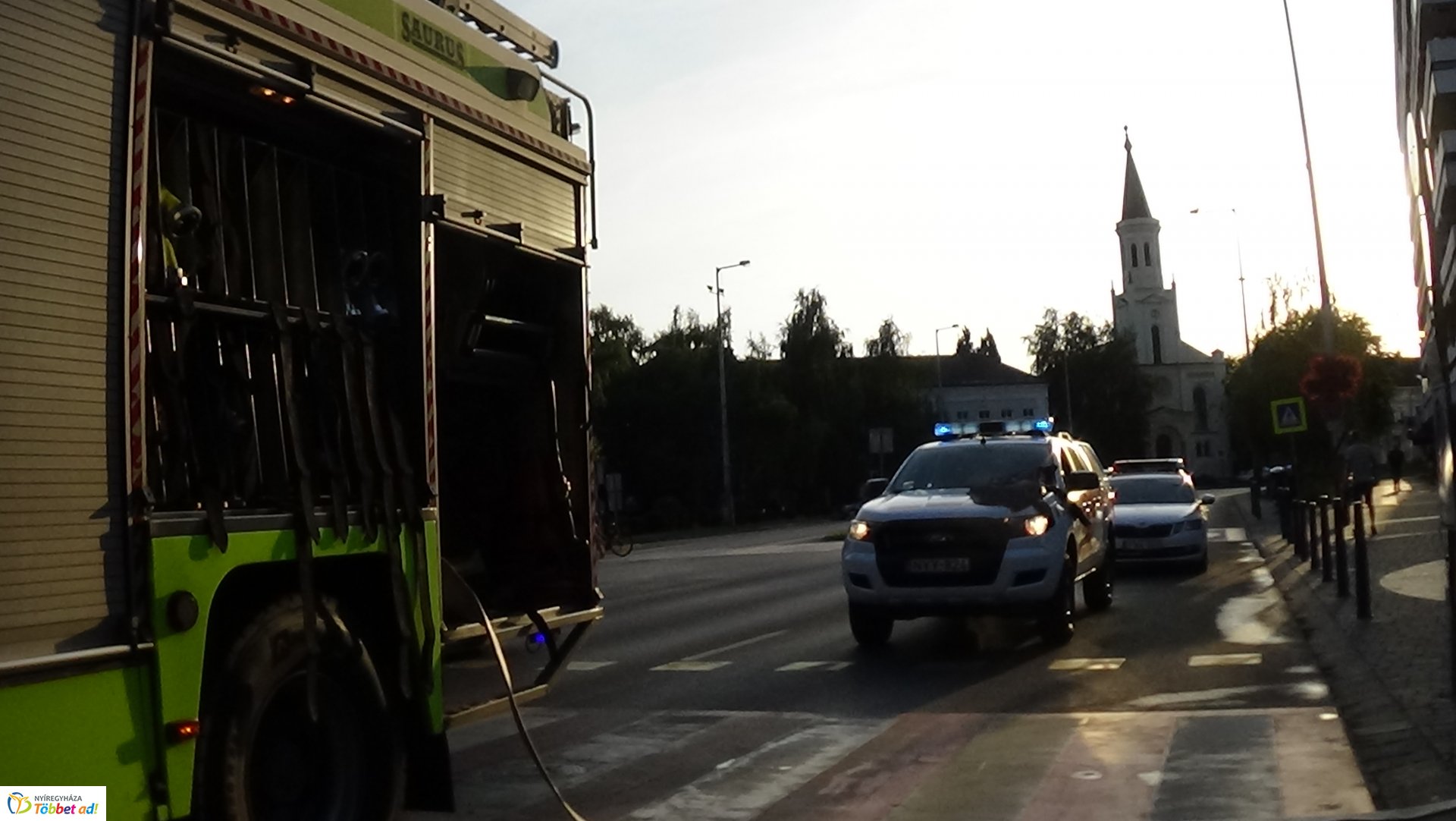 Füstszivárgás egy belvárosi bevásárlóközpontban