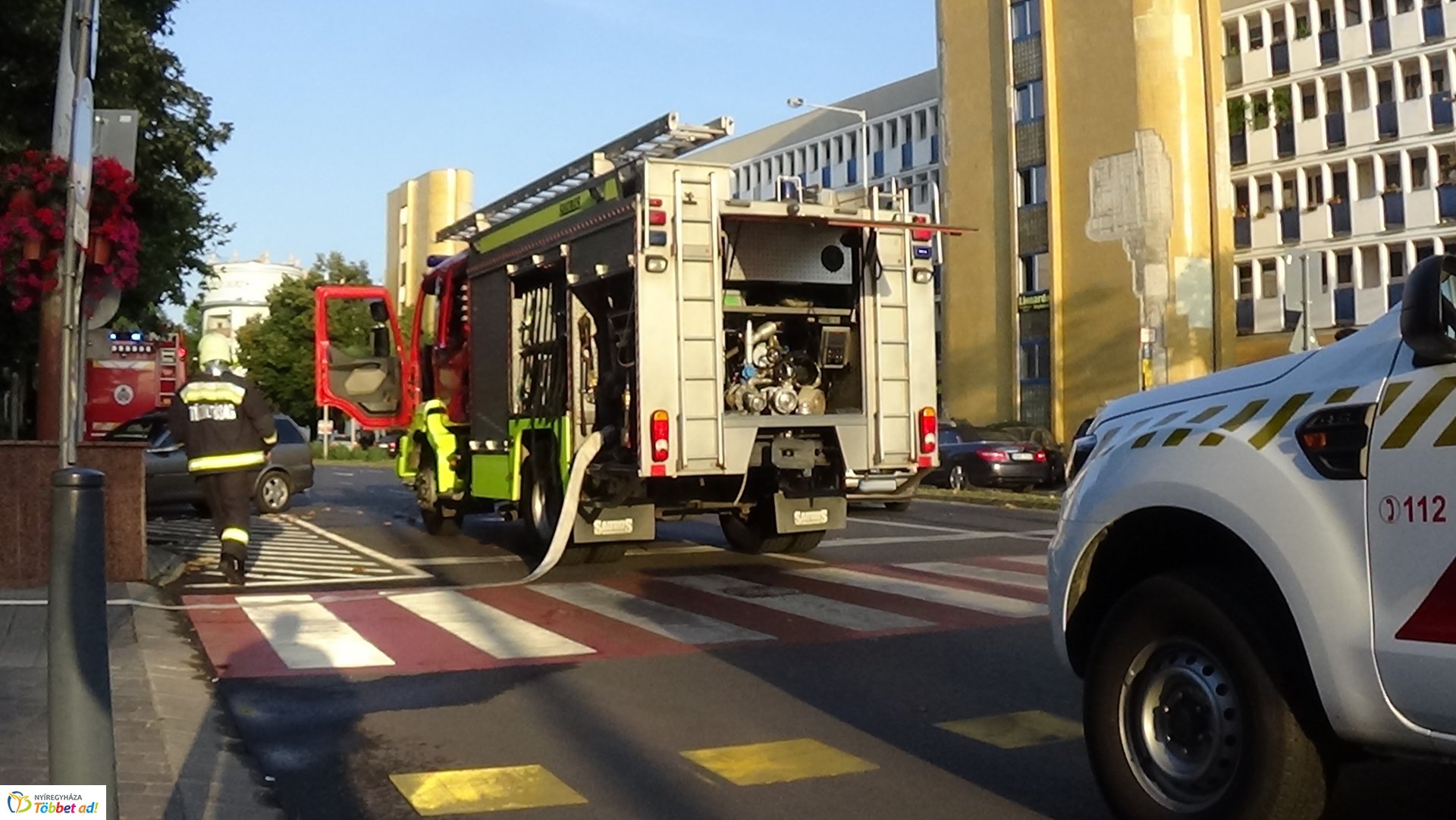 Füstszivárgás egy belvárosi bevásárlóközpontban