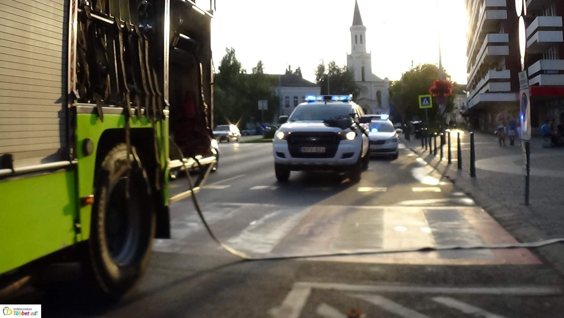 Füstszivárgás egy belvárosi bevásárlóközpontban