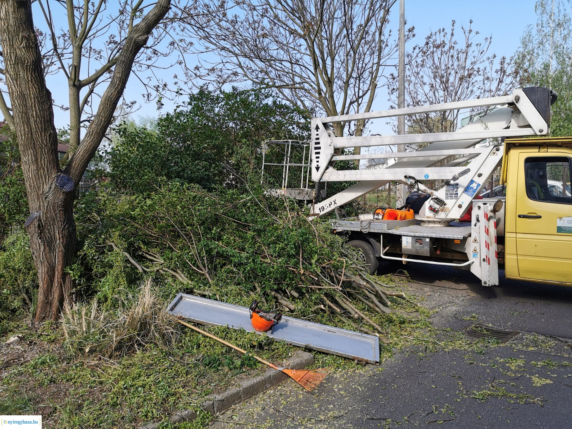 Gallyazás több helyen 0429